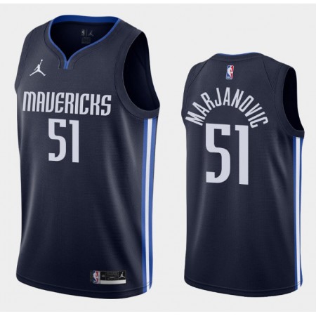 Herren NBA Dallas Mavericks Trikot Boban Marjanovic 51 Jordan Brand 2020-2021 Statement Edition Swingman